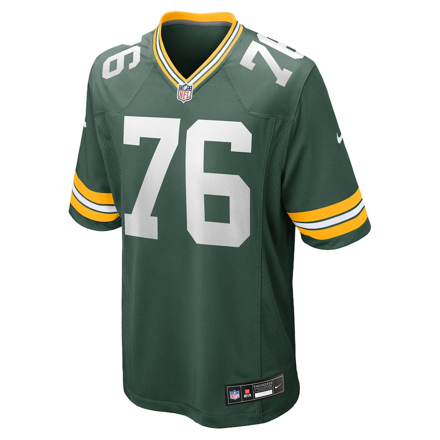 Kadeem Telfort 76 Green Bay Packers Game Men Jersey - Green JS9951 nicesnker - Image 2