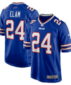 Kaiir Elam 24 Buffalo Bills Men Game Jersey - Royal JS1600 nicesnker