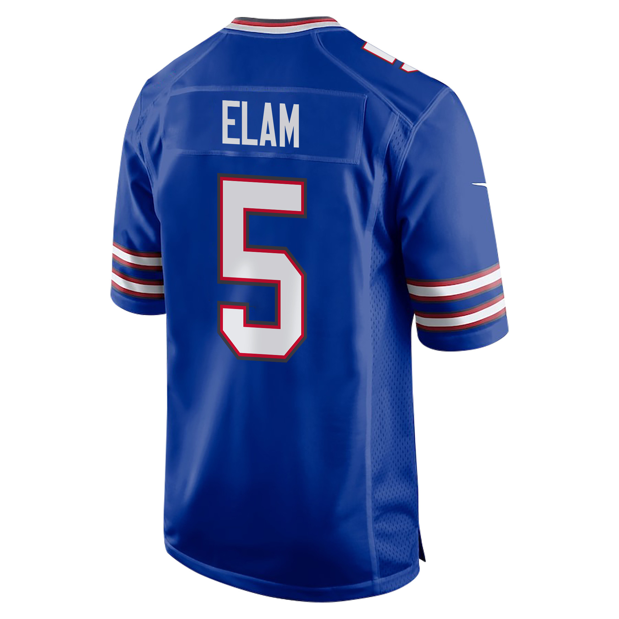 Kaiir Elam 5 Buffalo Bills Super Bowl LIX Champions Patch Game Men Jersey - Royal JS8932 nicesnker - Image 2