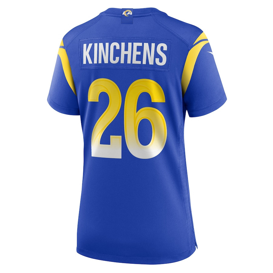 Kamren Kinchens 26 Los Angeles Rams Game Women Jersey - Royal JS6965 nicesnker - Image 3