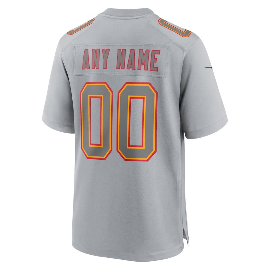Kansas City Chiefs Super Bowl LVIII Atmosphere Fashion Game Custom Men Jersey - Gray JS6039 nicesnker - Image 3