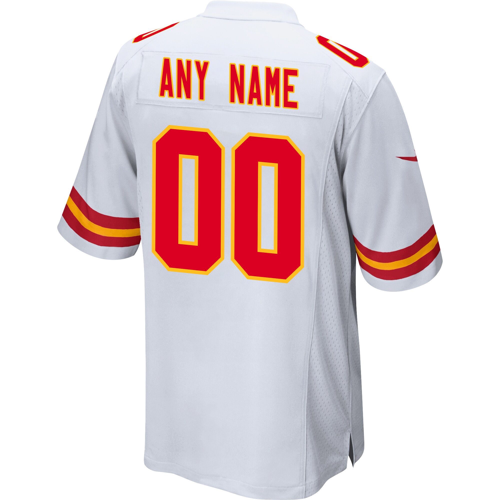 Kansas City Chiefs Super Bowl LVIII Champions 4 Stars Patch Game Custom Men Jersey - White JS2647 nicesnker - Image 3