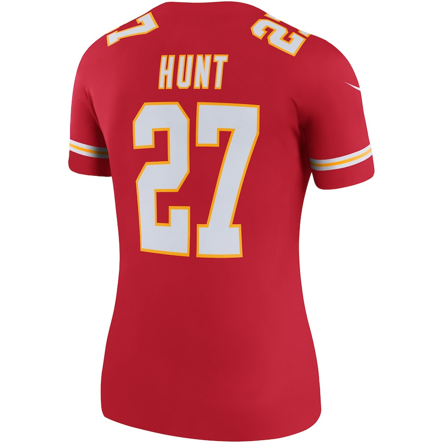 Kareem Hunt 27 Kansas City Chiefs Women Color Rush Legend Jersey - Red JS6294 nicesnker - Image 3