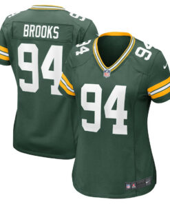 Karl Brooks 94 Green Bay Packers Women's Game Jersey - Green JS2299 nicesnker