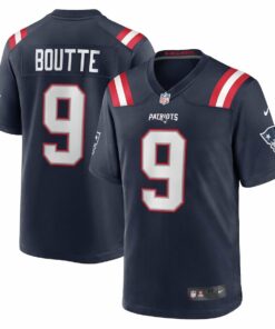 Kayshon Boutte 9 New England Patriots Game Men Jersey - Navy JS3920 nicesnker