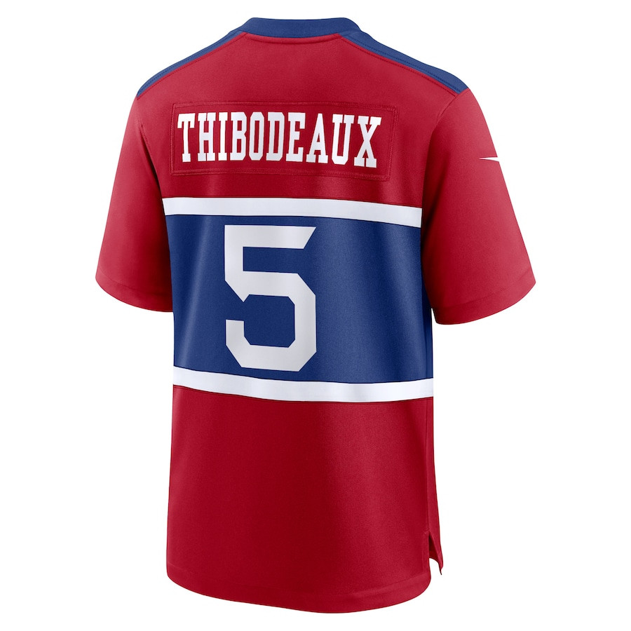 Kayvon Thibodeaux 5 New York Giants Alternate Game Men Jersey - Century Red JS6069 nicesnker - Image 3
