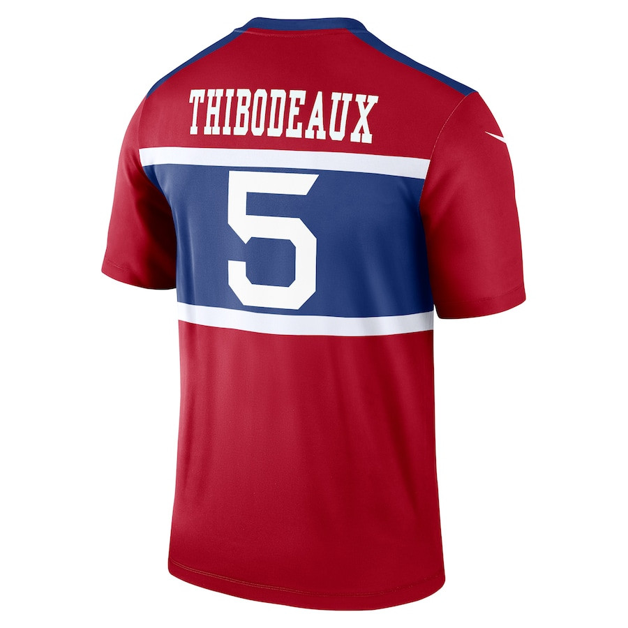 Kayvon Thibodeaux 5 New York Giants Alternate Legend Player Men Jersey - Century Red JS5006 nicesnker - Image 3