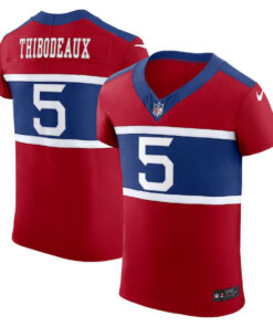 Kayvon Thibodeaux 5 New York Giants Alternate Vapor F.U.S.E. Elite Player Men Jersey - Century Red JS9587 nicesnker