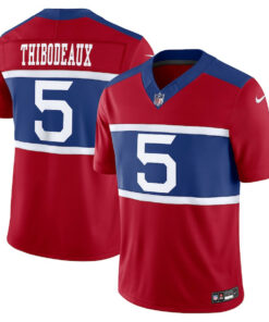Kayvon Thibodeaux 5 New York Giants Alternate Vapor F.U.S.E. Limited Men Jersey - Century Red JS1778 nicesnker