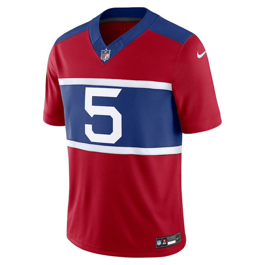 Kayvon Thibodeaux 5 New York Giants Alternate Vapor F.U.S.E. Limited Men Jersey - Century Red JS1778 nicesnker - Image 2
