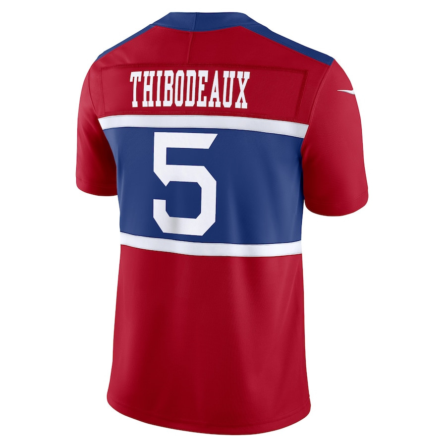 Kayvon Thibodeaux 5 New York Giants Alternate Vapor F.U.S.E. Limited Men Jersey - Century Red JS1778 nicesnker - Image 3