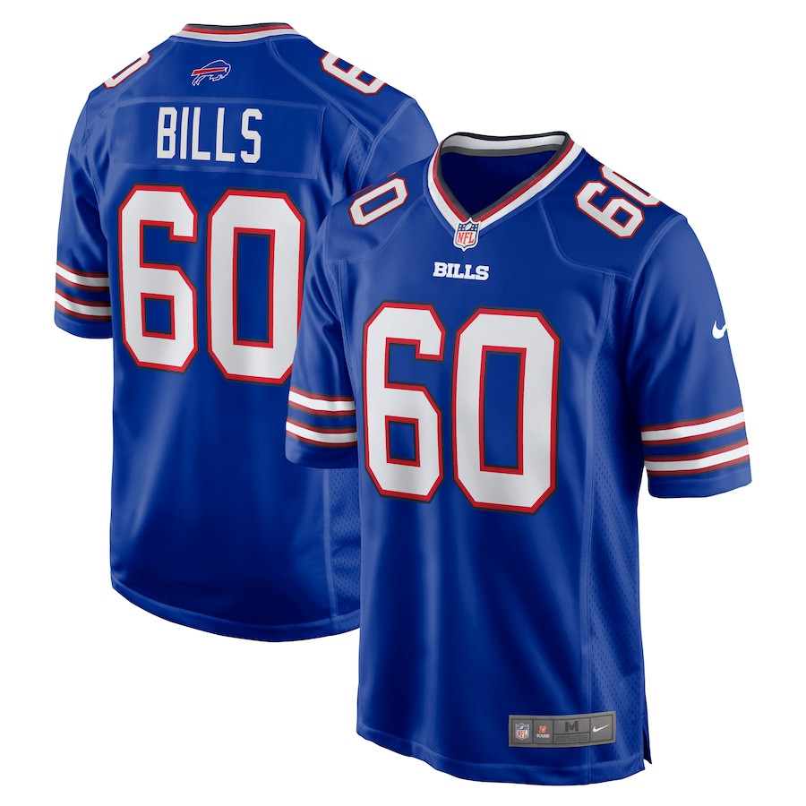 Keaton Bills 60 Buffalo Bills Game Men Jersey - Royal JS1539 nicesnker