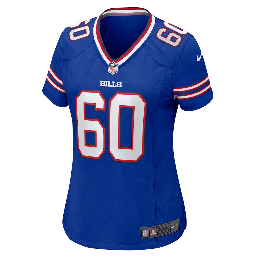 Keaton Bills 60 Buffalo Bills Women's Game Jersey - Royal JS5094 nicesnker - Image 2
