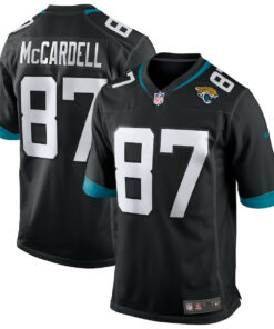 Keenan McCardell 87 Jacksonville Jaguars Men Game Retired Jersey - Black JS6665 nicesnker