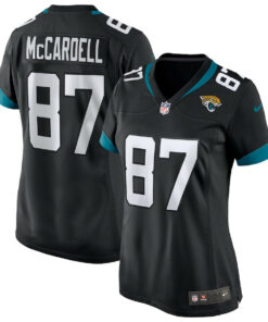 Keenan McCardell 87 Jacksonville Jaguars Women Game Retired Jersey - Black JS1824 nicesnker