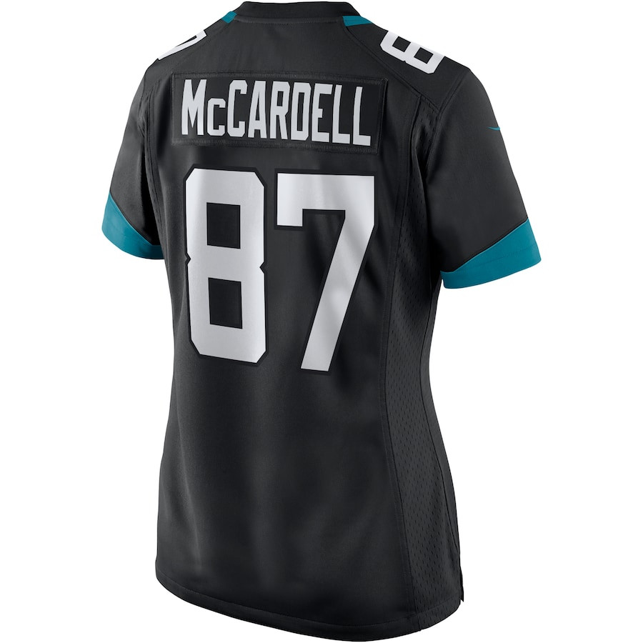 Keenan McCardell 87 Jacksonville Jaguars Women Game Retired Jersey - Black JS1824 nicesnker - Image 3
