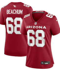 Kelvin Beachum 68 Arizona Cardinals Women's Game Jersey - Cardinal JS6636 nicesnker