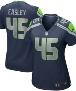 Kenny Easley 45 Seattle Seahawks Women Game Retired Jersey - College Navy JS7156 nicesnker