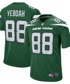 Kenny Yeboah 88 New York Jets Game Player Men Jersey - Gotham Green JS9272 nicesnker