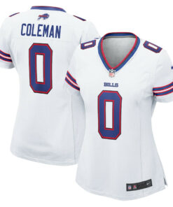 Keon Coleman 0 Buffalo Bills Women's Game Jersey - White JS3938 nicesnker
