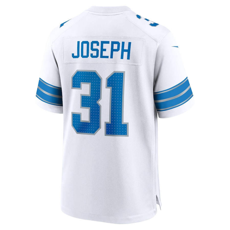 Kerby Joseph 31 Detroit Lions Game Men Jersey - White JS8516 nicesnker - Image 3