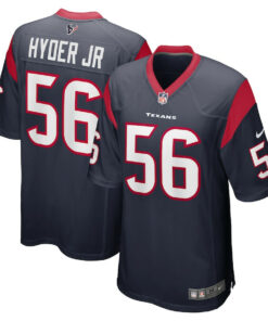 Kerry Hyder Jr. 56 Houston Texans Game Men Jersey - Navy JS2932 nicesnker