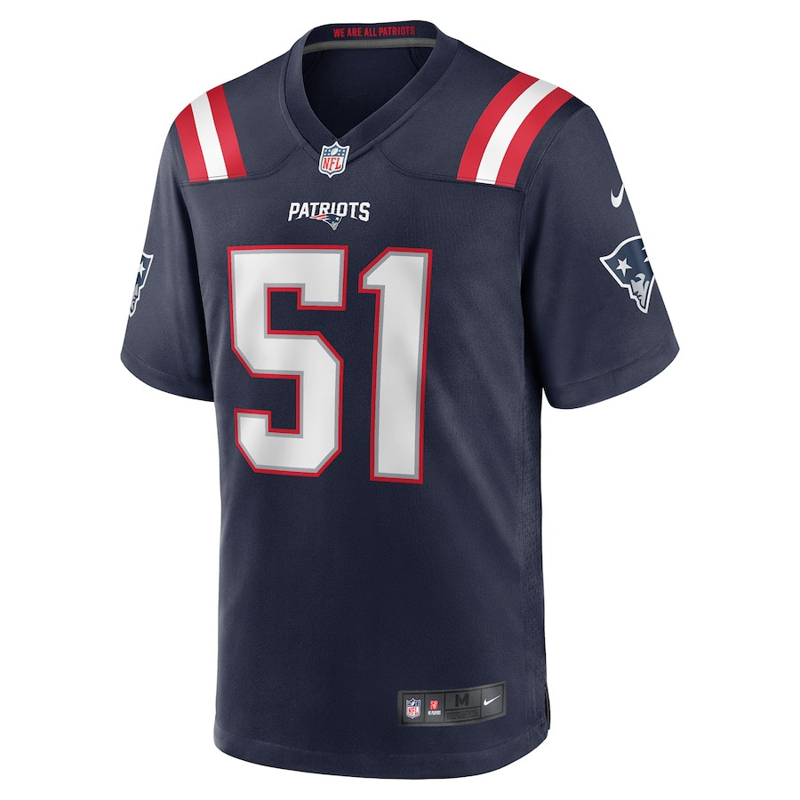 Keshawn Banks 51 New England Patriots Game Men Jersey - Navy JS6702 nicesnker - Image 2