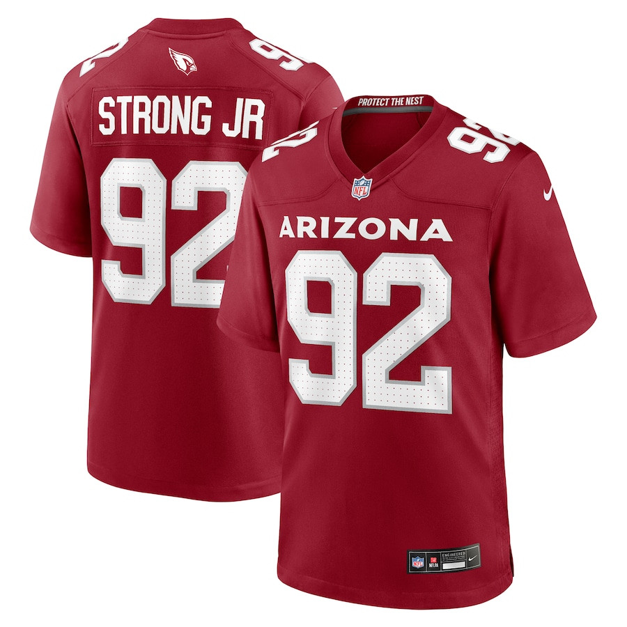 Kevin Strong 92 Arizona Cardinals Team Game Men Jersey - Cardinal JS5036 nicesnker
