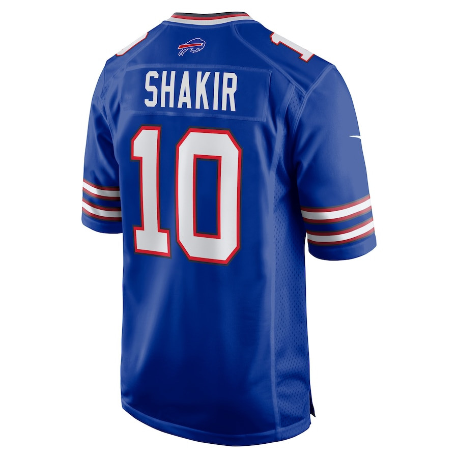 Khalil Shakir 10 Buffalo Bills Men Game Jersey - Royal JS3961 nicesnker - Image 3