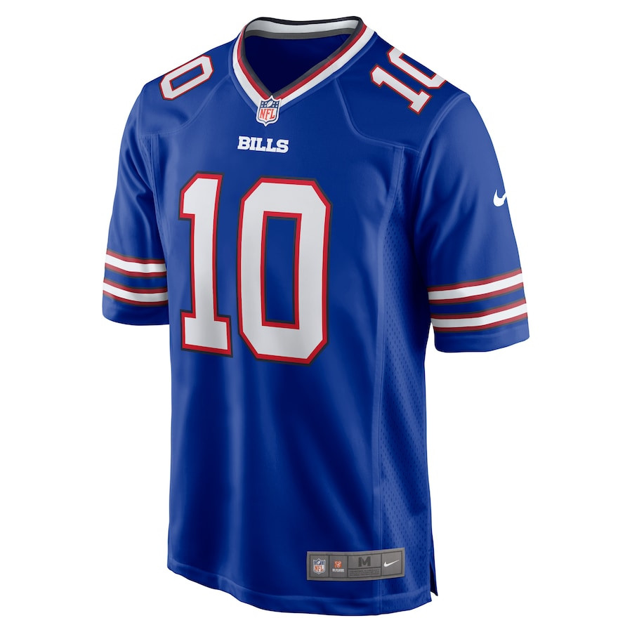 Khalil Shakir 10 Buffalo Bills Men Game Jersey - Royal JS3961 nicesnker - Image 2