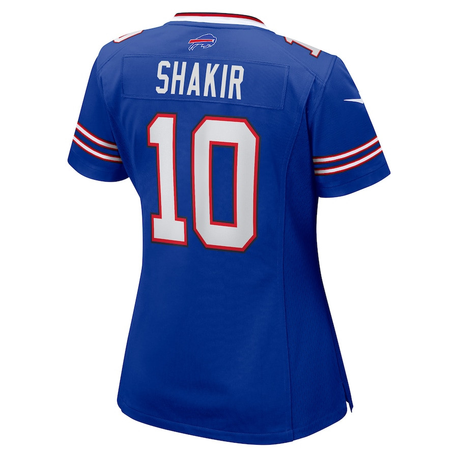 Khalil Shakir 10 Buffalo Bills Women Game Jersey - Royal JS4539 nicesnker - Image 3