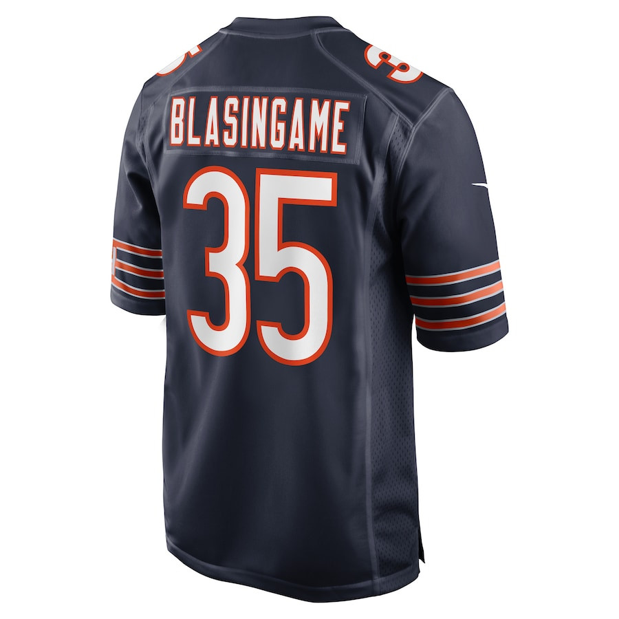 Khari Blasingame 35 Chicago Bears Game Men Jersey - Navy JS3107 nicesnker - Image 3