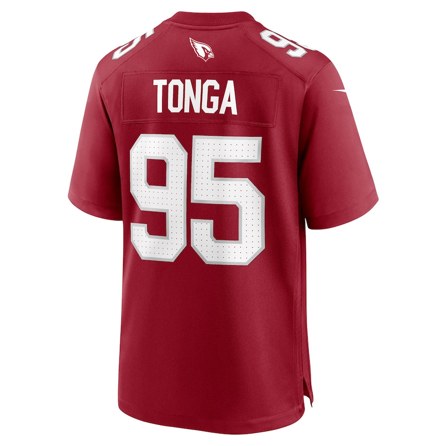 Khyiris Tonga 95 Arizona Cardinals Team Game Men Jersey - Cardinal JS9436 nicesnker - Image 3