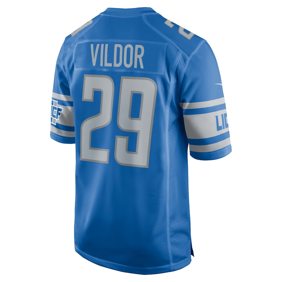 Kindle Vildor 29 Detroit Lions Game Men Jersey - Blue JS5326 nicesnker - Image 3