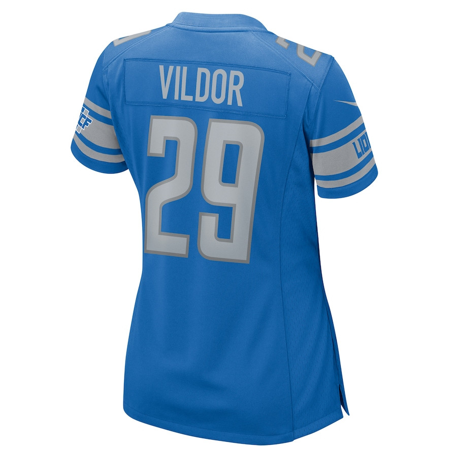 Kindle Vildor 29 Detroit Lions Game Women Jersey - Blue JS9361 nicesnker - Image 3