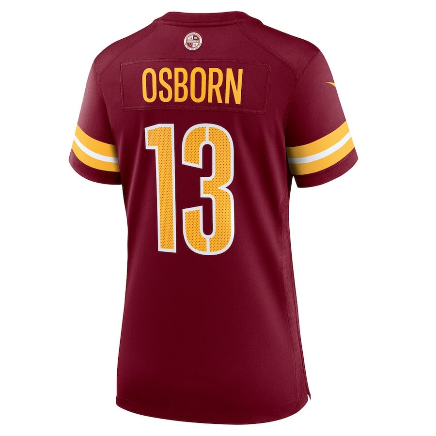 K.J. Osborn #13 Washington Commanders Super Bowl LIX Women's Jersey - Burgundy JS3670 nicesnker - Image 3