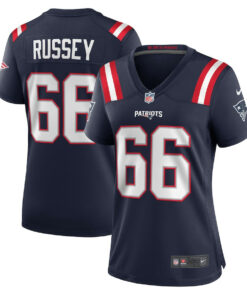 Kody Russey 66 New England Patriots Women Game Jersey - Navy JS1436 nicesnker