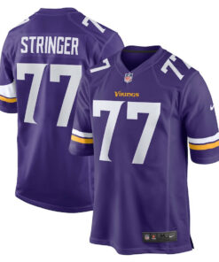 Korey Stringer 77 Minnesota Vikings Men Retired Jersey - Purple JS6060 nicesnker