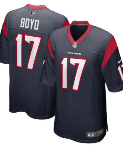 Kris Boyd 17 Houston Texans Game Men Jersey - Navy JS6584 nicesnker