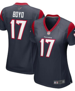 Kris Boyd 17 Houston Texans Women Game Jersey - Navy JS7242 nicesnker