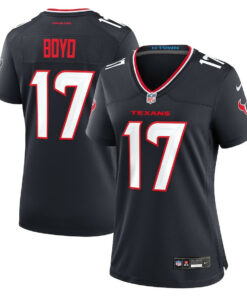 Kris Boyd 17 Houston Texans Women's Team Game Jersey - Navy JS5050 nicesnker