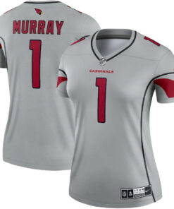 Kyler Murray 1 Arizona Cardinals Women Inverted Legend Jersey - Gray JS9318 nicesnker