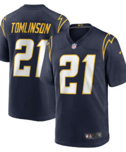 LaDainian Tomlinson 21 Los Angeles Chargers Men Retired Jersey - Navy JS4698 nicesnker