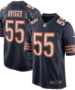 Lance Briggs 55 Chicago Bears Men Game Retired Jersey - Navy JS2975 nicesnker