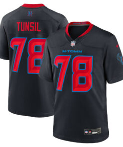 Laremy Tunsil 78 Houston Texans 2nd Alternate Game Men Jersey - Navy JS1818 nicesnker