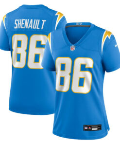 Laviska Shenault Jr. 86 Los Angeles Chargers Women's Team Game Jersey - Powder Blue JS9116 nicesnker