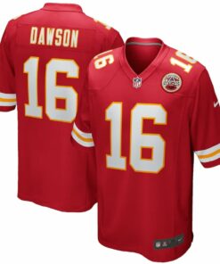 Len Dawson 16 Kansas City Chiefs Men Game Retired Jersey - Red JS1996 nicesnker