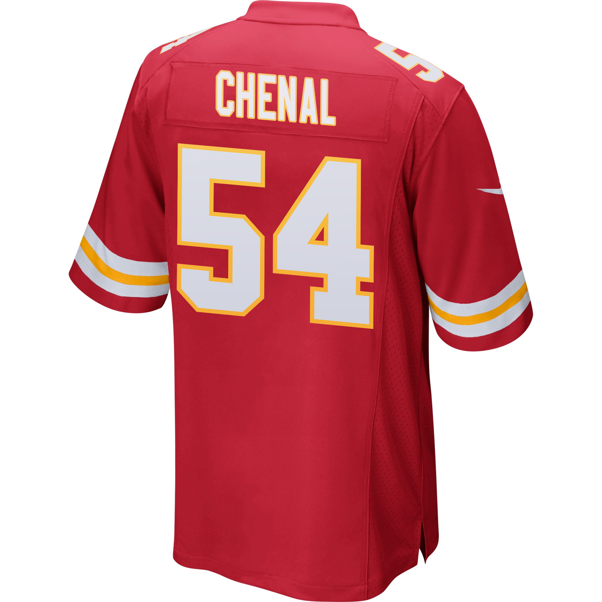 Leo Chenal 54 Kansas City Chiefs Super Bowl LVIII Patch Game Men Jersey - Red JS1162 nicesnker - Image 3