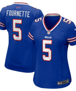 Leonard Fournette 5 Buffalo Bills Game Women Jersey - Royal JS1481 nicesnker