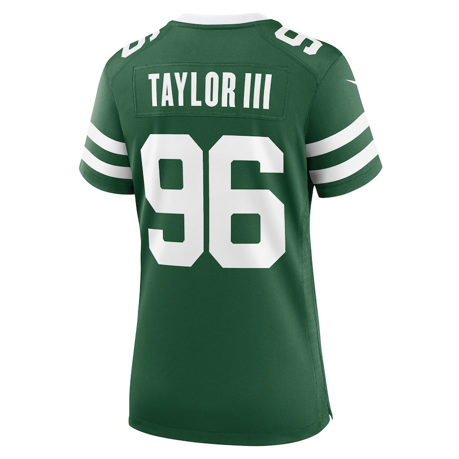 Leonard Taylor III 96 New York Jets Women's Team Game Jersey - Legacy Green JS5692 nicesnker - Image 3
